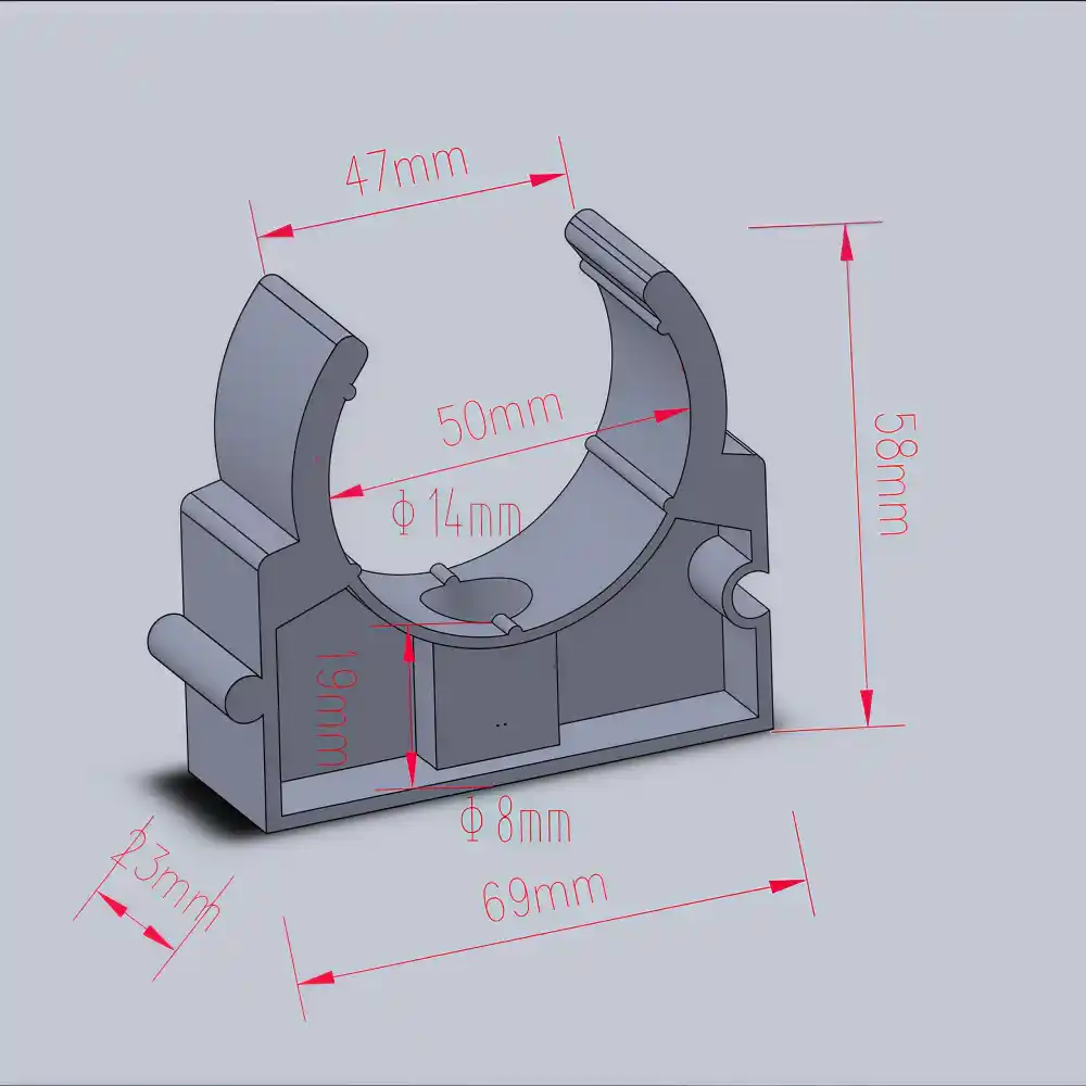 PP Clamp Polypropylene O Shape U Shape Pipe Clamps pp-clamp-polypropylene-o-shape-u-shape-pipe-clamps
